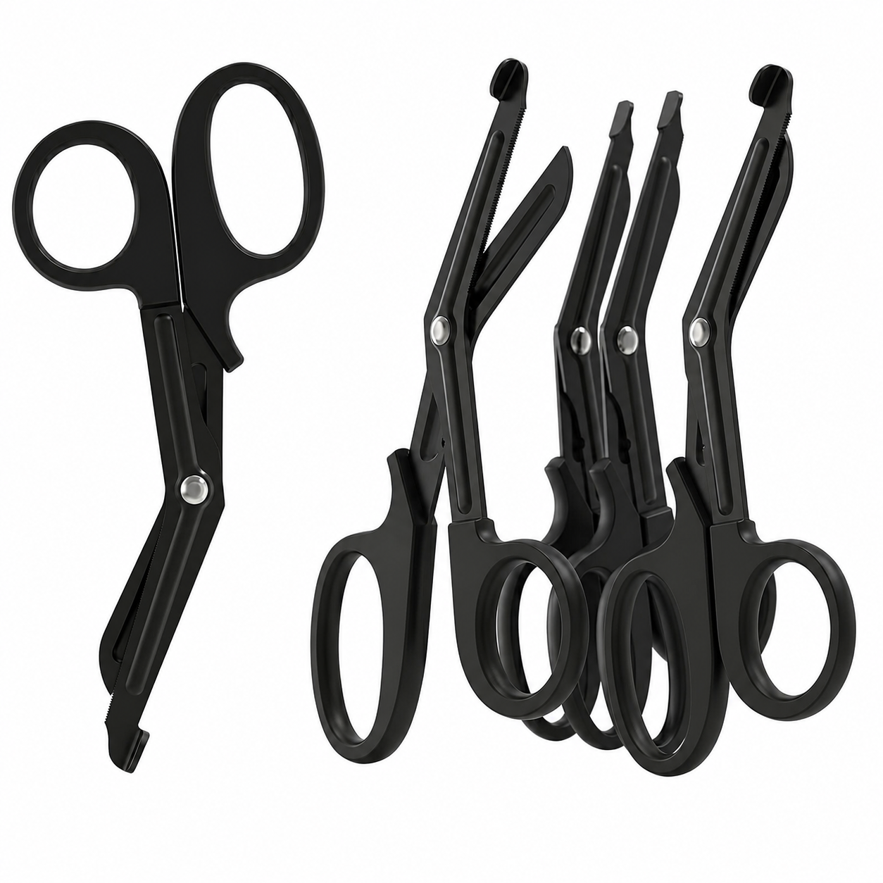 7.5in Trauma Shears 4pack, Stainless Steel Bandage Scissors