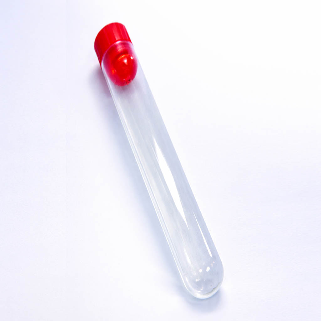 PS Test Tube 16x100mm – Clear Polystyrene, Lab-Grade