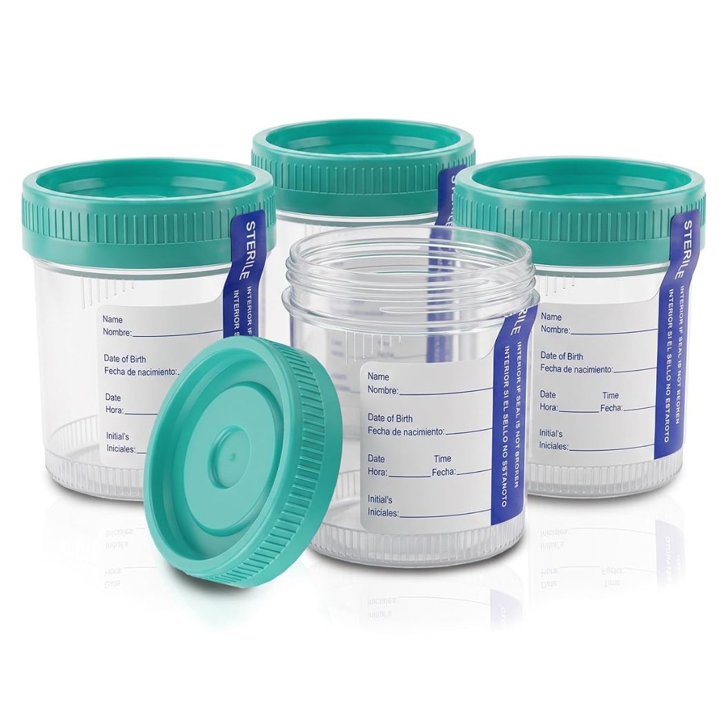 Urine Cup, 90mL x 53mm, Leak-Proof, Sterile Container