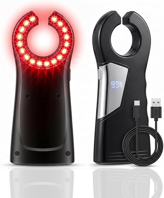 Vein Finder Locator for IV Access, Rechargeable Transilluminator with Strong Red LED Light